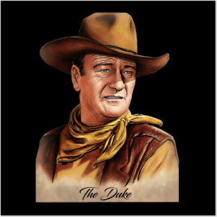 John Wayne Posters and Art
