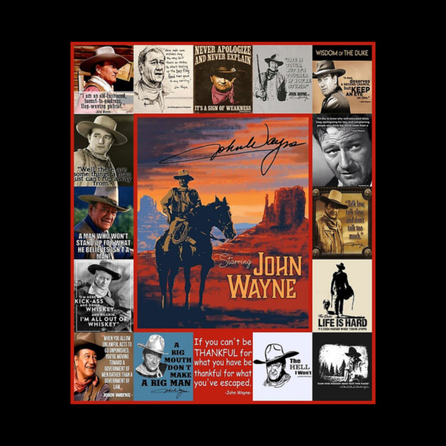 John Wayne by gwenst