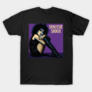Siouxsie Sioux – Iconic Punk Goddess Design T-Shirt