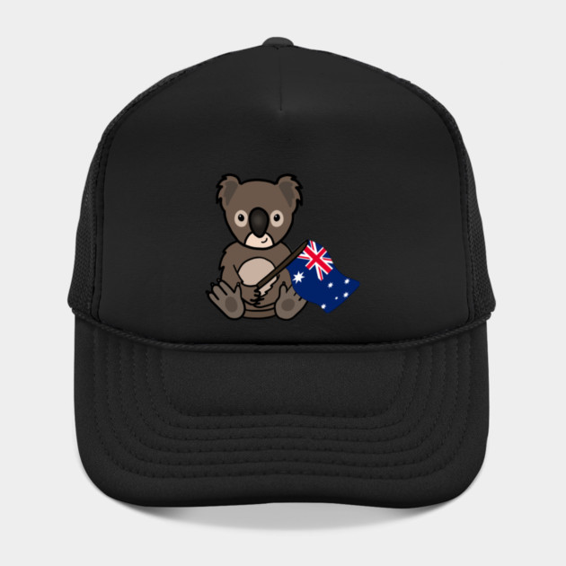 Cute Koala Australian Flag Animal by logiamerch