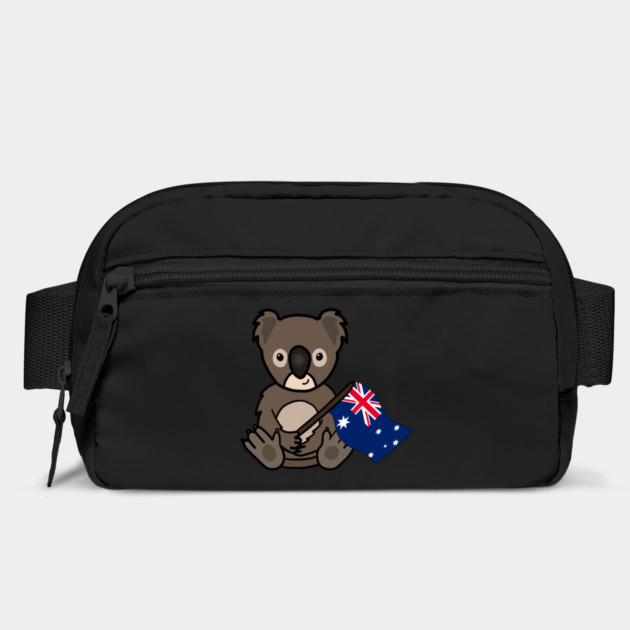 Cute Koala Australian Flag Animal by logiamerch