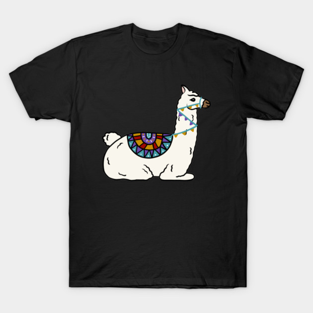 Peruvian llama Alpaca Animal T-Shirt by logiamerch