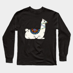 Peruvian llama Alpaca Animal Long Sleeve T-Shirt