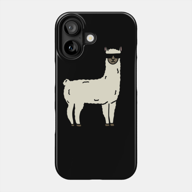 Funny Cool Llama Alpaca Animal Phone Case by logiamerch