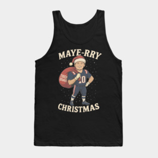 Drake Maye New England Christmas Tank Top