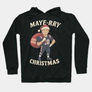 Drake Maye New England Christmas Hoodie