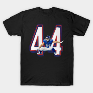 Cam Skattebo 44 Giants Football T-Shirt