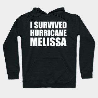 OCT-216 I Survived hurricane melissa 2025 Tropical Storm Hoodie