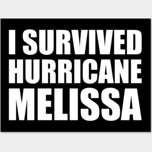 OCT-216 I Survived hurricane melissa 2025 Tropical Storm Posters and Art