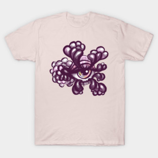 Weirdcore Eye T-Shirt - Pink and Purple Dreamcore Aesthetic T-Shirt