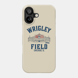 Vintage Stadium Chicago Cubs Baseball – Wrigley Field Phone Case