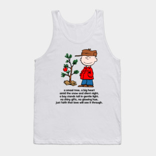 charlie brown christmas quote Tank Top