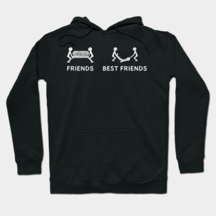 Best Friends Crime Joke Hoodie