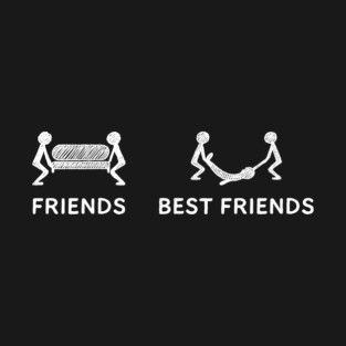 Best Friends Crime Joke T-Shirt