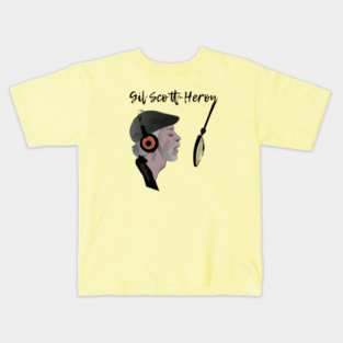 Gil Scott Heron portrait Kids T-Shirt