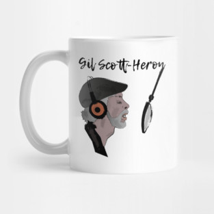 Gil Scott Heron portrait Mug