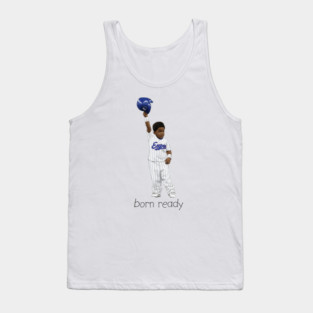 Bo Bichette Tee Born Ready Vladimir Guerrero Jr. Shirt - Baby Vladdy Shirts M9174 Tank Top