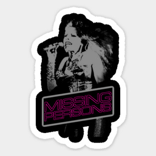 Vintage Threshold New Wave Band Sticker