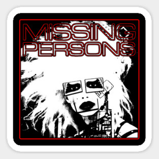 Vintage New Wave Band Sticker