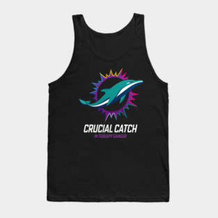 Miami Dolphins – Crucial Catch Intercept Cancer Edition Tank Top