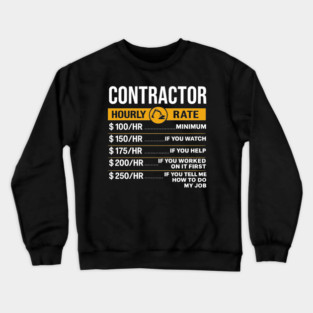 construction Crewneck Sweatshirt