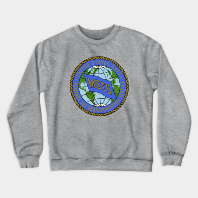 Military Sea Transportation Service Crewneck Sweatshirt by Scarlett_Rose_Artist