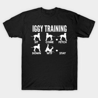 IGGY Training Italian Greyhound Tricks T-Shirt