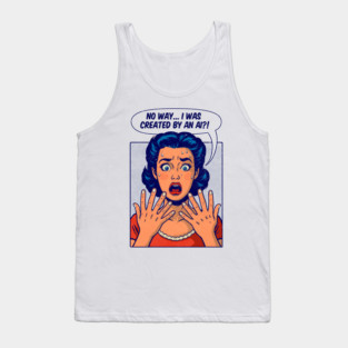 AI Panic Tank Top