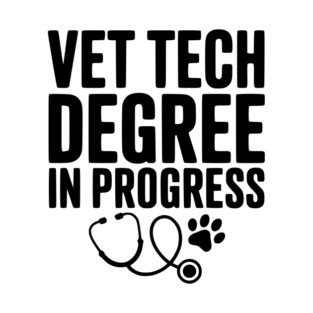 Vet Tech Degree in Progress T-Shirt
