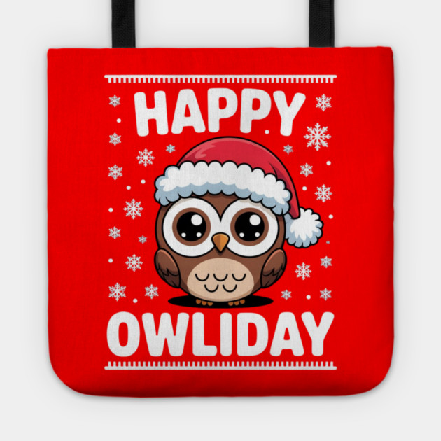 Funny-Christmas Tote by Creatifly Graphic Tees