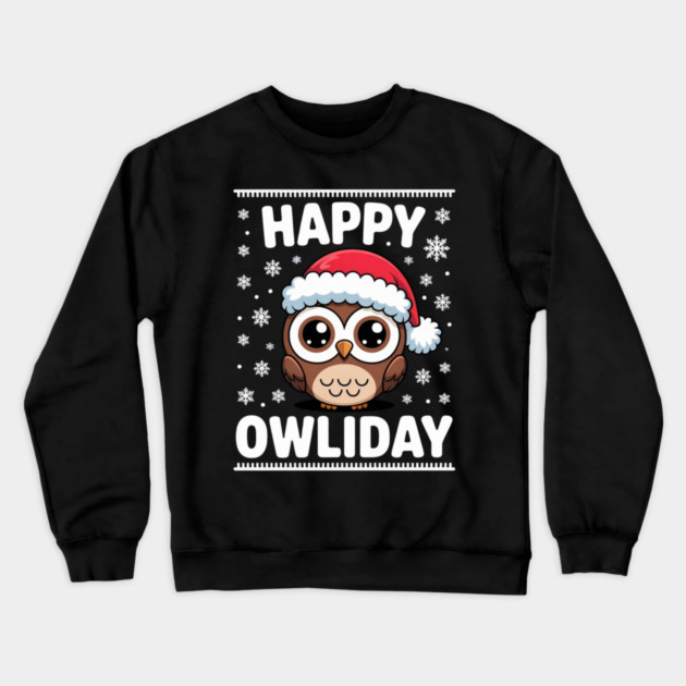 Funny-Christmas Crewneck Sweatshirt by Creatifly Graphic Tees
