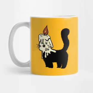 Candle Cat Mug