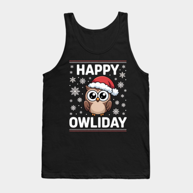 Funny-Christmas Tank Top by Creatifly Graphic Tees