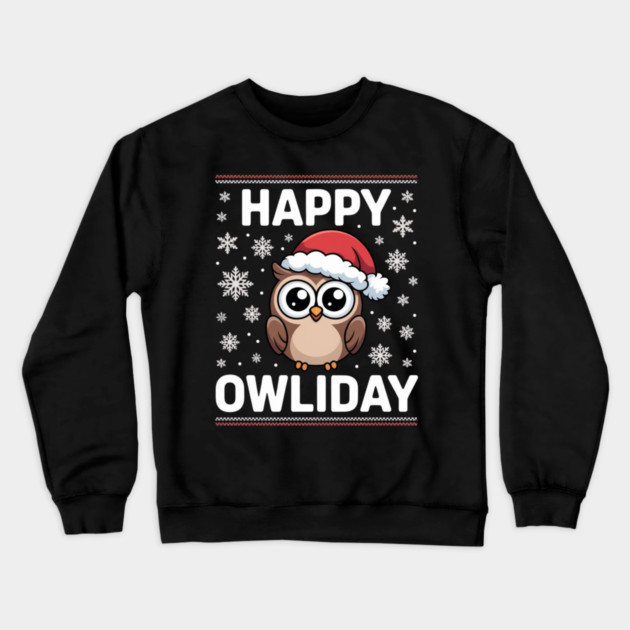 Funny-Christmas Crewneck Sweatshirt by Creatifly Graphic Tees