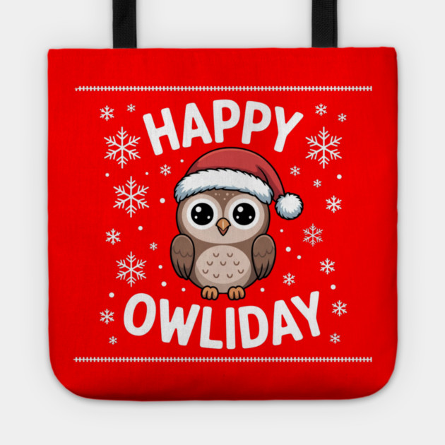 Funny-Christmas Tote by Creatifly Graphic Tees
