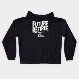 Future Retiree Kids Hoodie