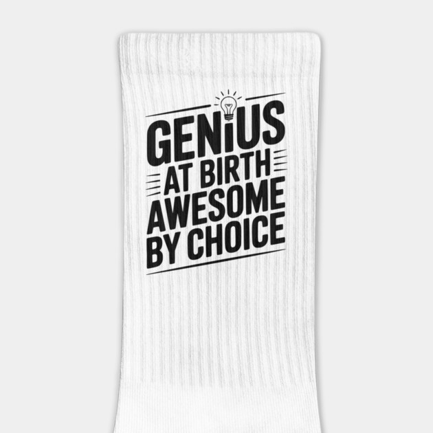 Genius at Birth Awesome by Choice by Frank Ring