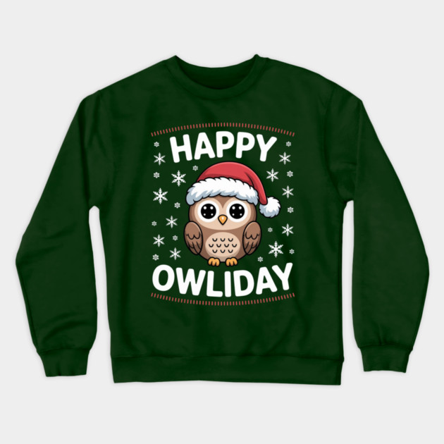 Funny-Christmas Crewneck Sweatshirt by Creatifly Graphic Tees