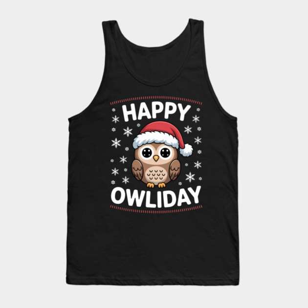 Funny-Christmas Tank Top by Creatifly Graphic Tees