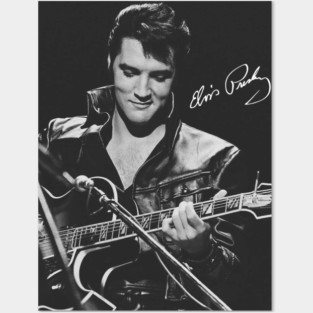 Elvis Presley - King of Rock and roll Posters and Art