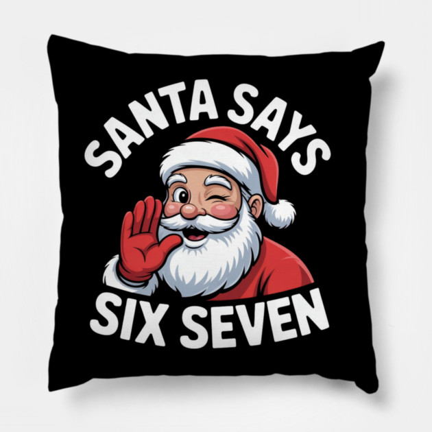 Funny-Christmas Pillow by Creatifly Graphic Tees