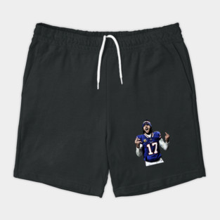 Retro Midle finger josh allen 80s Shorts