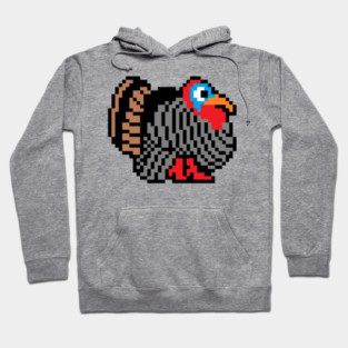 8-bit Thanksgiving Turkey Hoodie