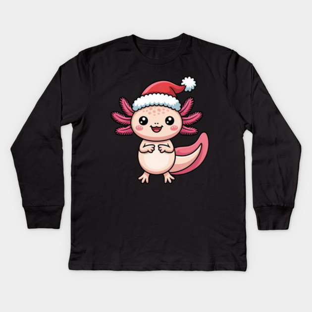 Funny-Christmas Kids Long Sleeve T-Shirt by Creatifly Graphic Tees