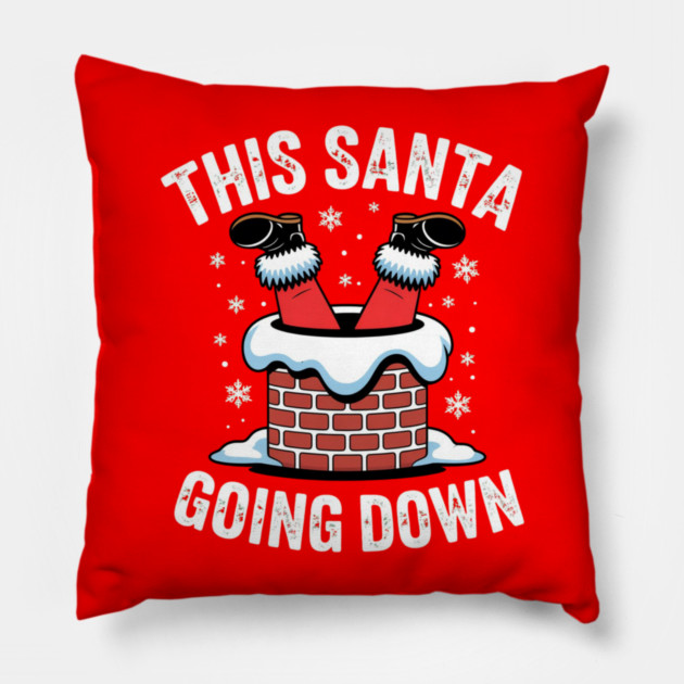 Funny-Christmas Pillow by Creatifly Graphic Tees