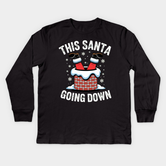 Funny-Christmas Kids Long Sleeve T-Shirt by Creatifly Graphic Tees