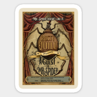 The Hilltop: A Guest for Mr Spider Sticker