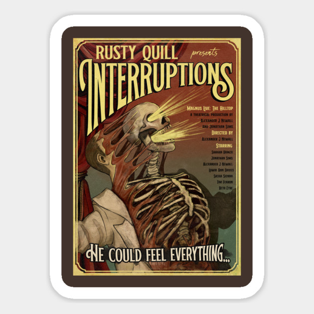 The Hilltop: Interruptions Magnet by Rusty Quill