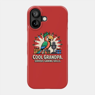 Christmas Console Champion with Feathered Commentary Flair Phone Case