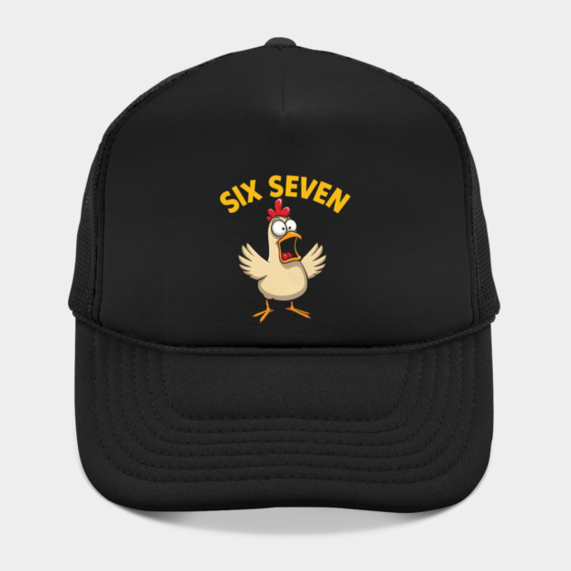 Quote Rooster Meme Six Seven 67 Funny Chicken Humor Farm by shirtlux